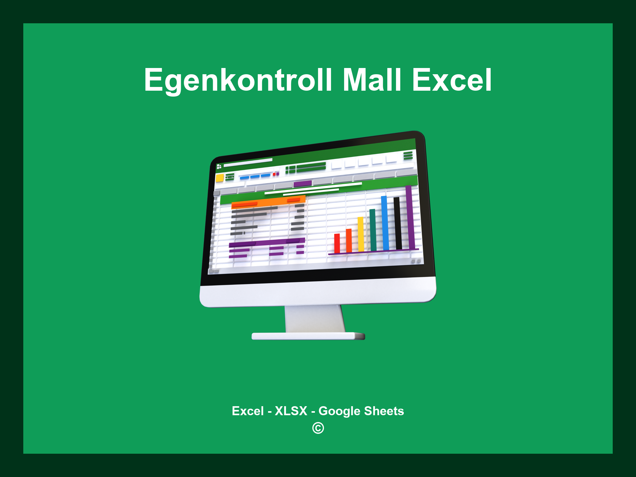 Egenkontroll Mall Excel
