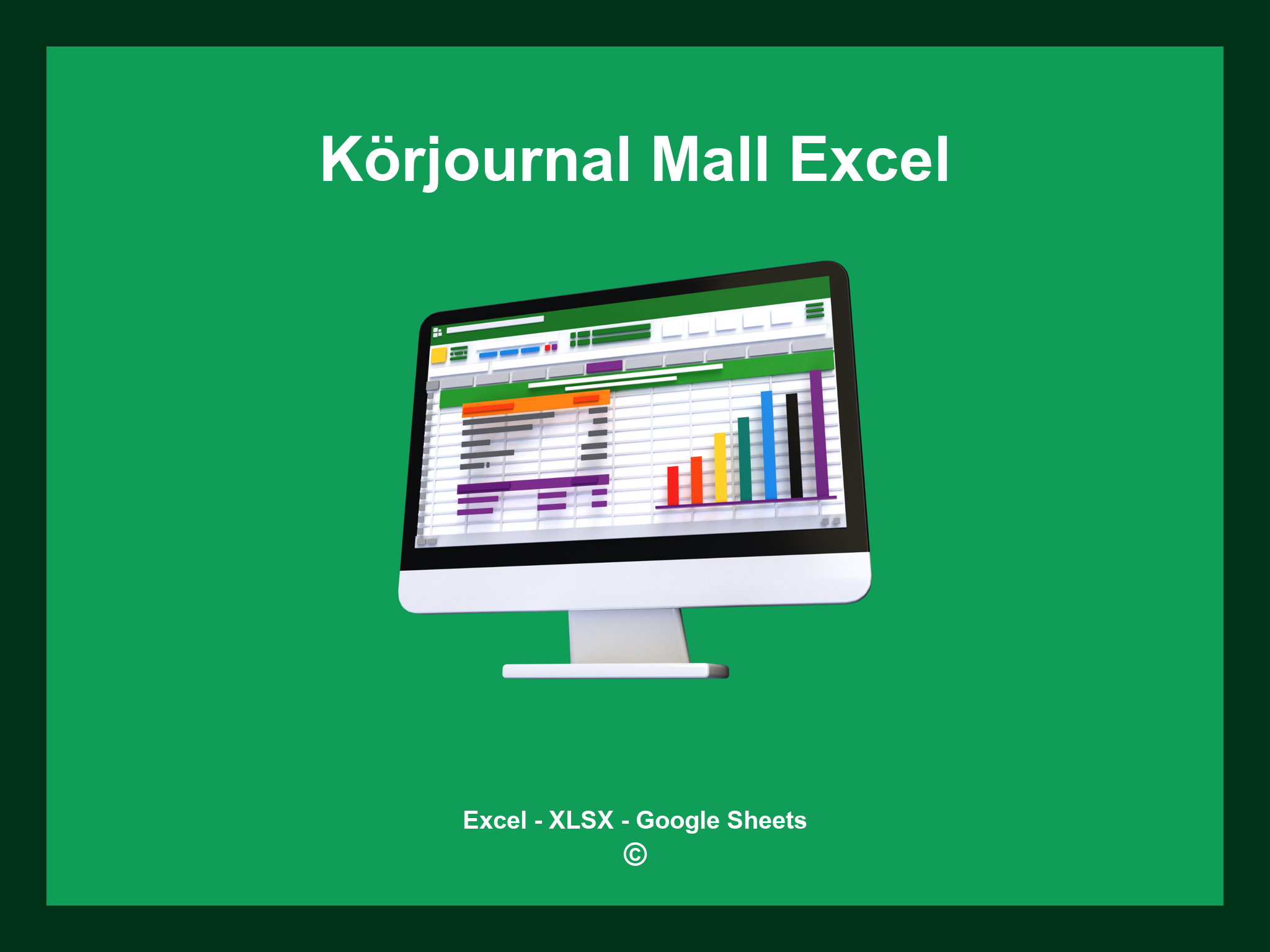 Körjournal Mall Excel