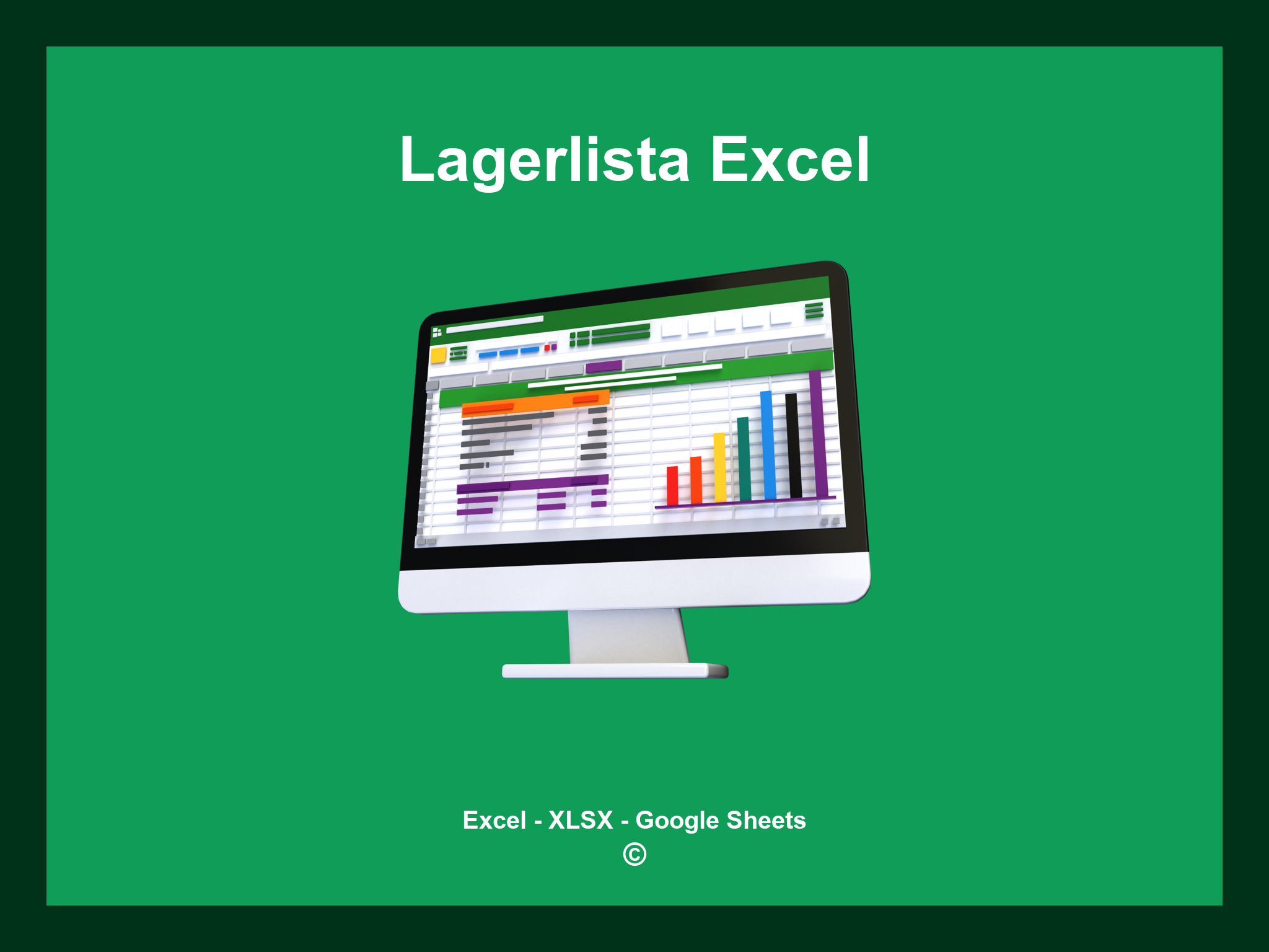 Lagerlista Excel
