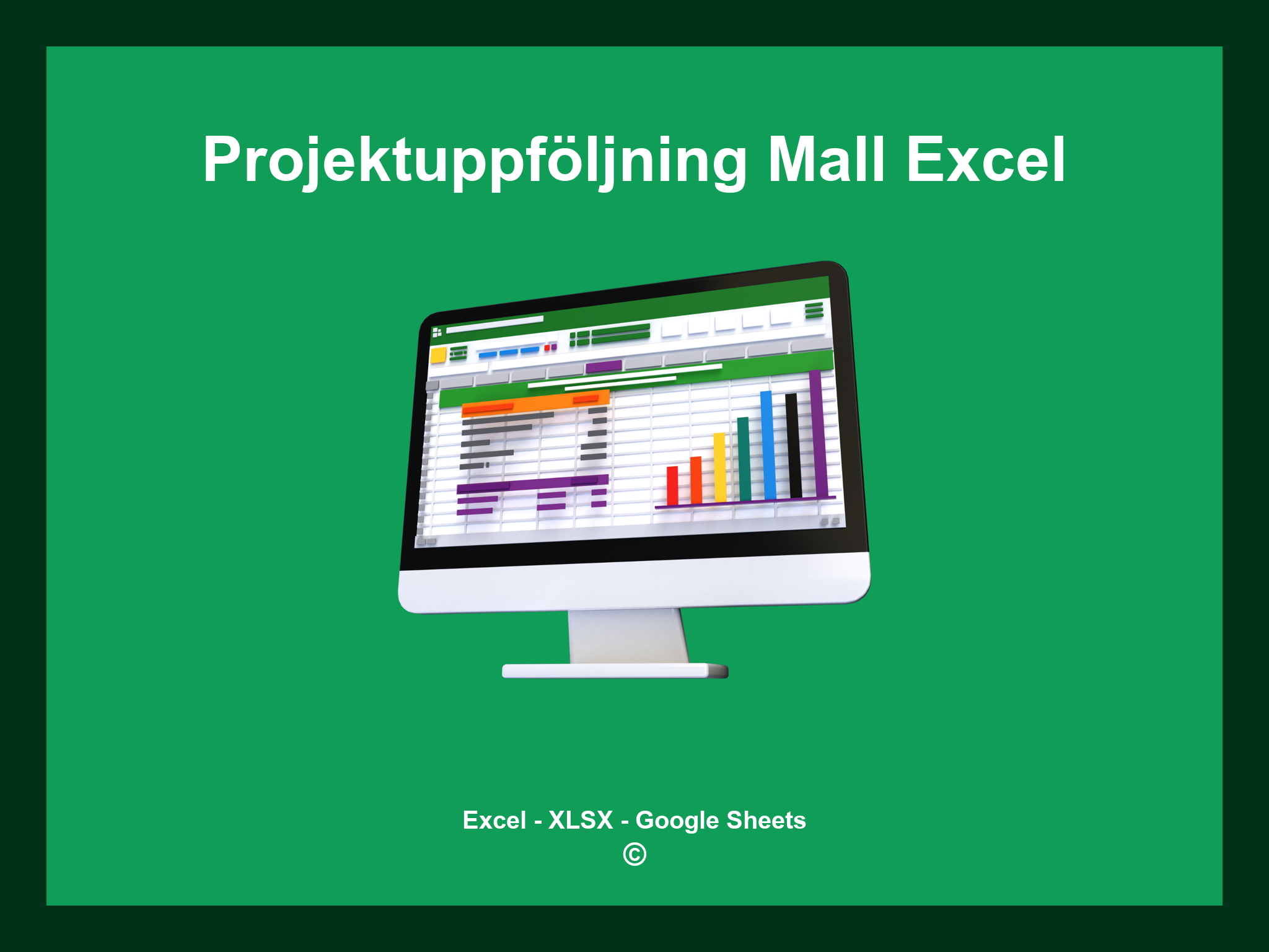 Projektuppföljning Mall Excel