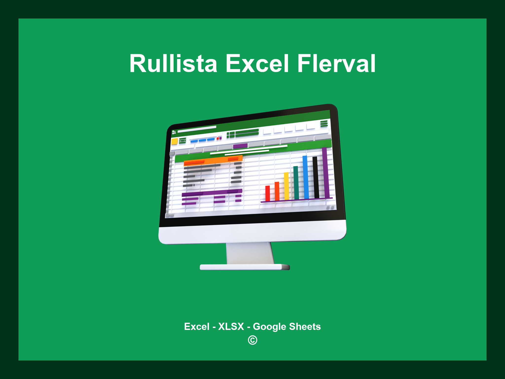 Rullista Excel Flerval